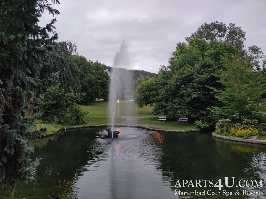 Apartment Grun Wald Mariánské Lázně Екстериор снимка