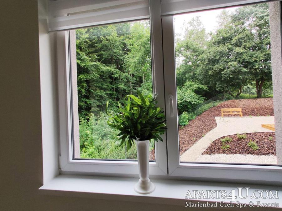 Apartment Grun Wald Mariánské Lázně Екстериор снимка